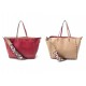 SAC A MAIN VALENTINO ROCKSTUD CABAS REVERSIBLE CUIR ROUGE & BEIGE TOTE BAG 3490€