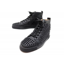 CHAUSSURES CHRISTIAN LOUBOUTIN BASKETS LOUIS ORLATO SPIKE 43 CUIR SNEAKERS 975€