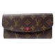 PORTEFEUILLE LOUIS VUITTON EMILIE TOILE MONOGRAM LV PORTE MONNAIE WALLET 500€