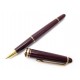 STYLO BILLE MONTBLANC MEISTERSTUCK CLASSIQUE DORE BORDEAUX ROLLERBALL 410€