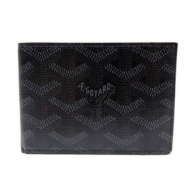 NEUF PORTE CARTES GOYARD INSERT VICTOIRE TOILE MONOGRAMME NOIR + BOITE NEW 675€