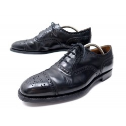 CHAUSSURES CHURCH'S RICHELIEU DIPLOMAT BOUT FLEURI 7.5F 41.5 EN CUIR SHOES 750€