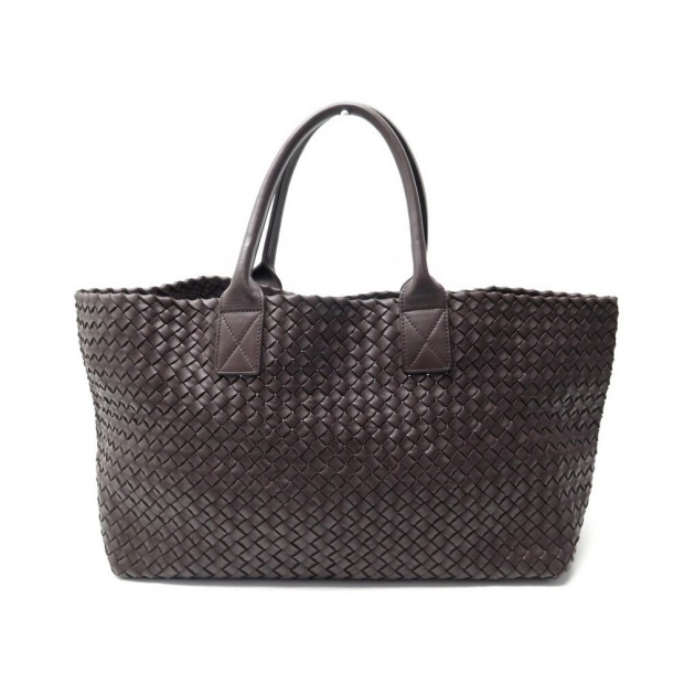 SAC A MAIN BOTTEGA VENETA HIPPO MM 115664 CABAS 42CM CUIR TRESSE LIMITEE 9000€