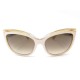 LUNETTES DE SOLEIL CHRISTIAN DIOR GLISTEN EN PLASTIQUE BEIGE SUNGLASSES 285€