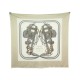 NEUF FOULARD HERMES BRIDES DE GALA JERSEY SOIE GRYGKAR CARRE 90 SILK SCARF 600€