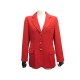 VINTAGE VESTE MOSCHINO BLAZER CHEAP AND CHIC M 38 EN LAINE ROUGE JACKET VEST