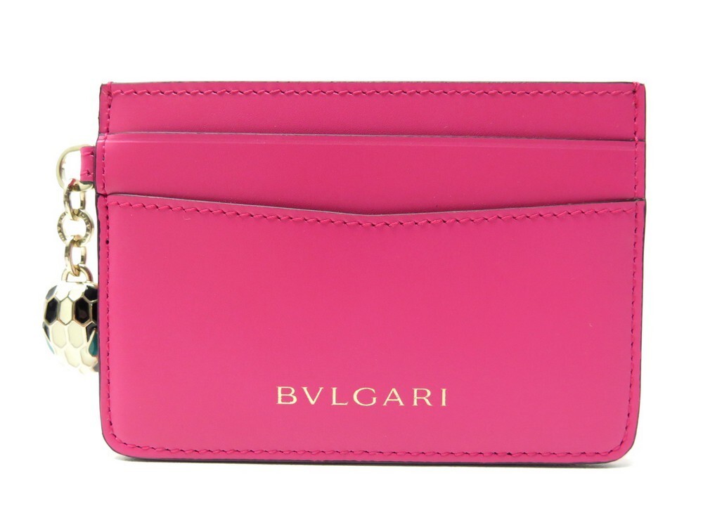 【BVLGARI】 Serpenti Forever Porta Carte A Libro Serpenti Forever Zipped Card Holder 293712 | Bulgari