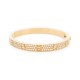 NEUF BRACELET CARTIER LOVE PAVE 17CM OR JAUNE 18K ET DIAMANTS BOITE NEW 43500€