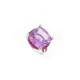 BAGUE MAUBOUSSIN COULEUR AMOUR 50 OR BLANC 18K AMETHYSTE RUBIS BOITE RING 1100€