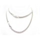 COLLIER HERMES SAUTOIR BOUCLE DE CEINTURE EN ARGENT MASSIF 80 GR SILVER NECKLACE