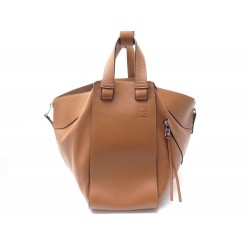 SAC A MAIN LOEWE HAMMOCK SMALL 387.30NN60 BANDOULIERE CUIR CAMEL HAND BAG 2150€