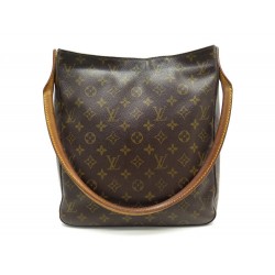 SAC A MAIN LOUIS VUITTON LOOPING GM EN TOILE MONOGRAM BROWN CANVAS HANDBAG 1250€