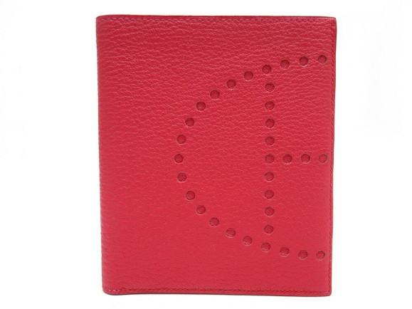 portefeuille hermes evelyne cuir chevre