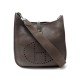 SAC A MAIN HERMES EVELYNE III 33 BANDOULIERE CUIR GRAINE MARRON HAND BAG 2850€