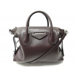 NEUF SAC A MAIN GIVENCHY ANTIGONA SOFT PM CUIR MARRON BANDOULIERE HAND BAG 1590€