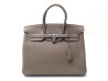 sac a main hermes birkin 35 en cuir togo etoupe