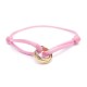 BRACELET CARTIER TRINITY B6016700 OR ROSE JAUNE ET GRIS & CORDON ROSE JEWEL 570€