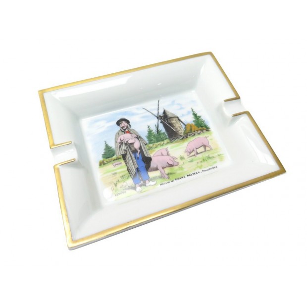 CENDRIER HERMES MOULIN DU TERRIER MARTEAU-POUZAUGUES FLEURY MICHON ASHTRAY 590€