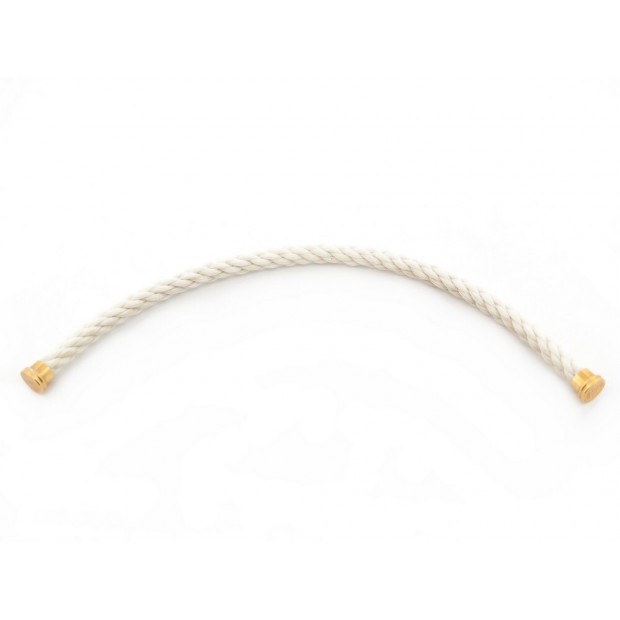 NEUF CABLE FRED POUR BRACELET FORCE 10 GM 15CM 6B0161 ACIER DORE BLANC NEW 290€