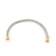 NEUF CABLE FRED POUR BRACELET FORCE 10 GM 15CM 6B0110 ACIER ARGENTE DORE 340€