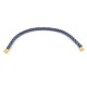 CABLE FRED POUR BRACELET FORCE 10 GM 15CM 6B1060 EN ACIER DORE BLEU NEW 290€