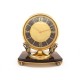 VINTAGE PENDULETTE CHAUMET EN LAITON DORE HORLOGE REVEIL MECANIQUE BRASS CLOCK