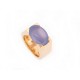 NEUF BAGUE CARTIER TANKISSIME 53 OR JAUNE 18K CABOCHON CALCEDOINE GOLD RING