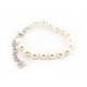 NEUF BRACELET CHANEL PERLES DE VERRE LOGO CC 2022 T 16-19 CM PEARLS BANGLE 480€