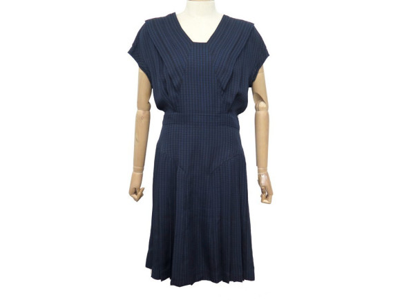 robe chanel logo cc p53431 m 40 en soie noir