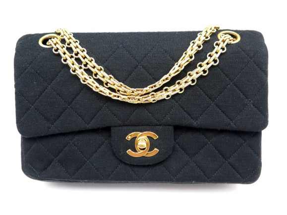   sac a main chanel timeless en toile