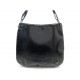 SAC A MAIN GUCCI HOBO 001-3166 EN CUIR VERNIS NOIR LEATHER HAND BAG PURSE 985€