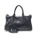 SAC A MAIN BALENCIAGA CITY WORK 132110 EN CUIR NOIR CABAS LEATHER HAND BAG 1845€