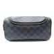 POCHETTE LOUIS VUITTON TROUSSE DE TOILETTE EN TOILE DAMIER GRAPHITE POUCH 650€