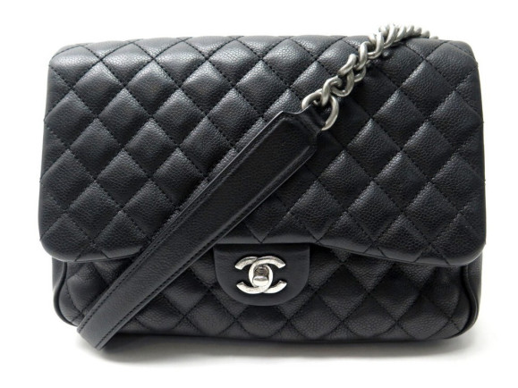 sac a main chanel a rabat mm cuir caviar matelasse