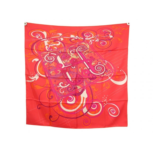 FOULARD HERMES H COMME HISTOIRES RYBALTCHENKO CARRE 90 EN SOIE SILK SCARF 530€