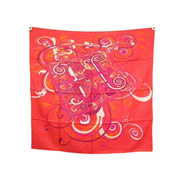 FOULARD HERMES H COMME HISTOIRES RYBALTCHENKO CARRE 90 EN SOIE SILK SCARF 495€