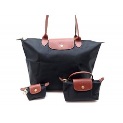 NEUF SAC LONGCHAMP LE PLIAGE ORIGINAL L189908900 + TROUSSE & PORTE MONNAIE 185€