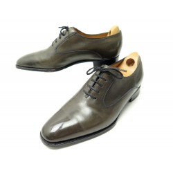 CHAUSSURES JOHN LOBB 2004 RICHELIEU 7.5E 41.5 CUIR KAKI ED LIMITEE SHOES 1565€