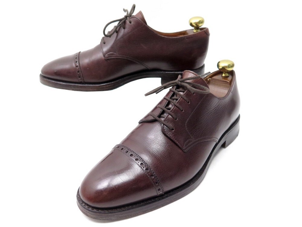 Ebay: John Lobb Russel Derby Dark Brown Meleze Buffalo, US