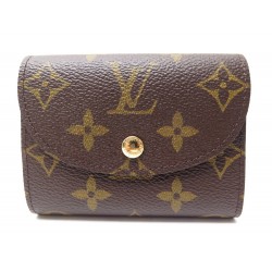 NEUF PORTEFEUILLE LOUIS VUITTON HELENE M60253 PORTE MONNAIE EN TOILE MONOGRAM