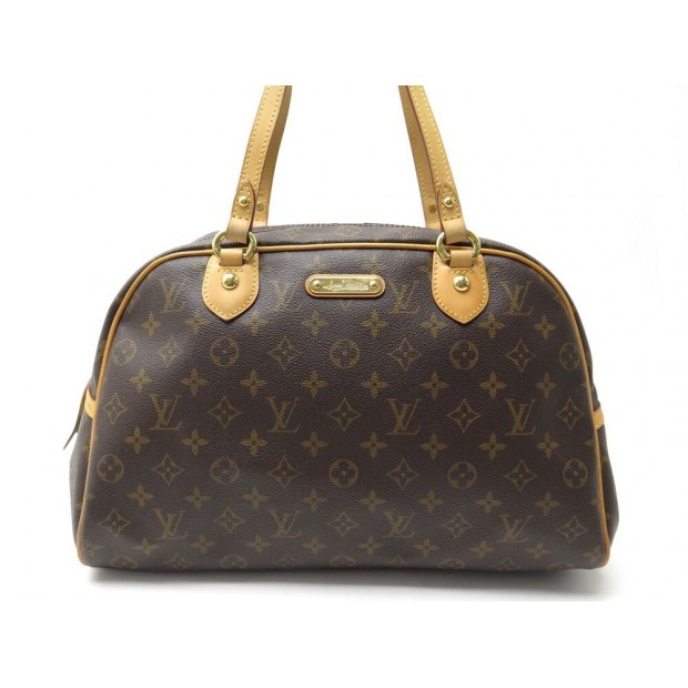 SAC A MAIN LOUIS VUITTON MONTORGUEIL GM M95566 EN TOILE MONOGRAM HAND BAG 1385€