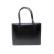 VINTAGE SAC A MAIN LOEWE EN CUIR NOIR PORTE EPAULE 27 CM BLACK LEATHER HAND BAG