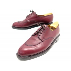 CHAUSSURES JM WESTON DEMI CHASSE 10D 44 CUIR BORDEAUX + EMBAUCHOIRS SHOES 945€