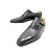 CHAUSSURES BERLUTI OLGA 902 MOCASSINS A BOUCLE 11 45 CUIR ANTHRACITE SHOES 1920€