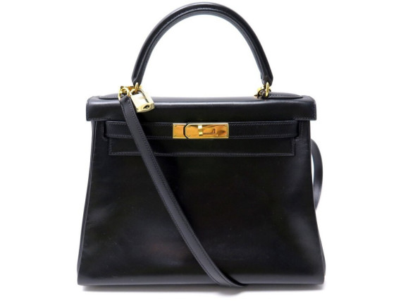 sac a main hermes kelly 28 retourne 1998 en cuir