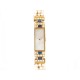 VINTAGE MONTRE VAN CLEEF & ARPELS BAGUETTE OR 18K DIAMANTS SAPHIR PERLES WATCH