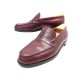 CHAUSSURES JM WESTON MOCASSINS 9E 43 LARGE CUIR BORDEAUX EMBAUCHOIR SHOES 790€