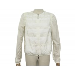 VESTE MONCLER RUBINA GIUBBOTTO 310934561100 M 38 BLOUSON CREME JACKET 420€