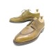 CHAUSSURES CHRISTIAN DIOR STEFANOBI DERBY DEMI CHASSE 11 45 CUIR KAKI SHOES 790€