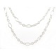 COLLIER ARTHUS BERTRAND SAUTOIR 97CM CHAINE EN ARGENT MASSIF 925 NECKLACE 540€